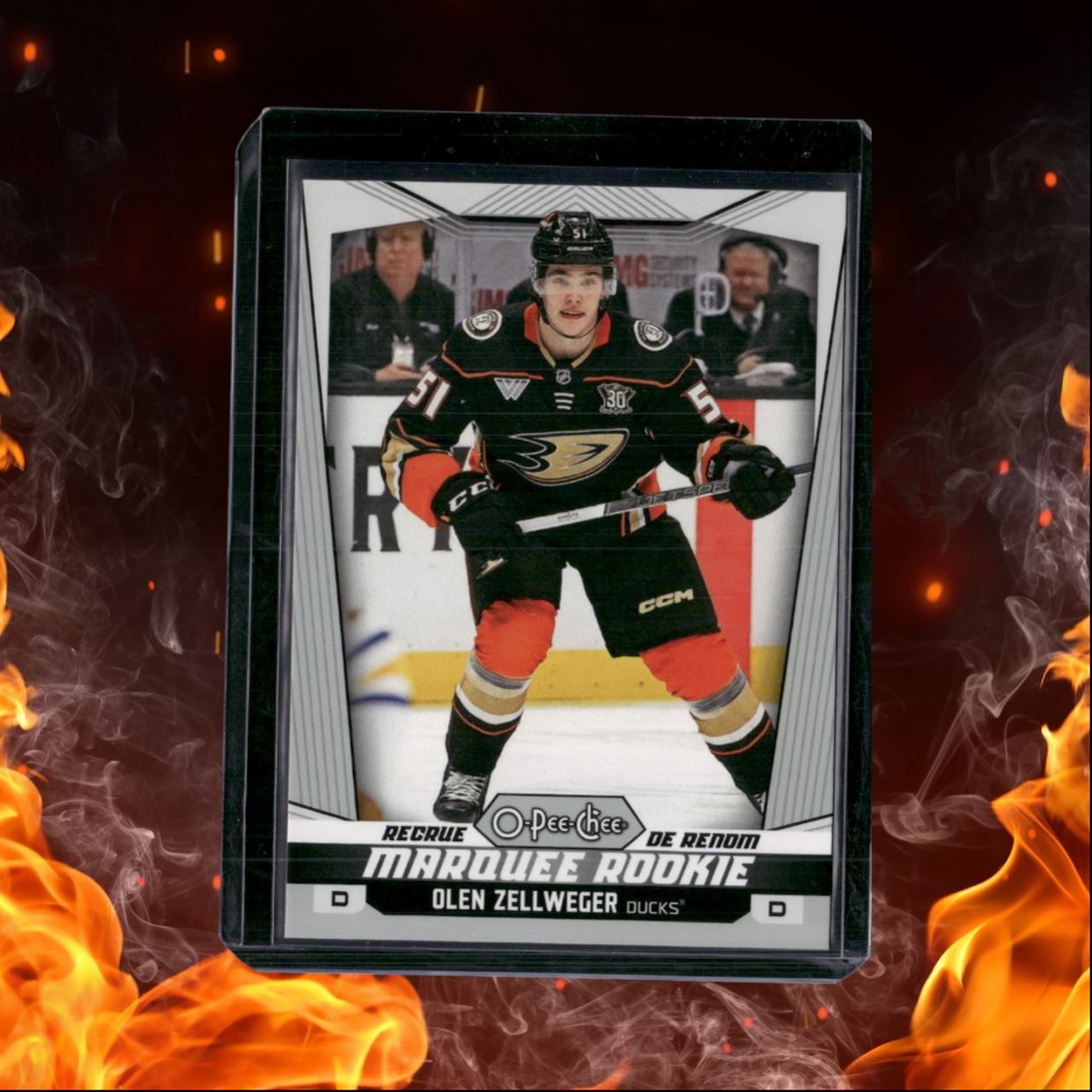 2024-25 O-Pee-Chee Olen Zellweger Marquee (B) Rookie #587