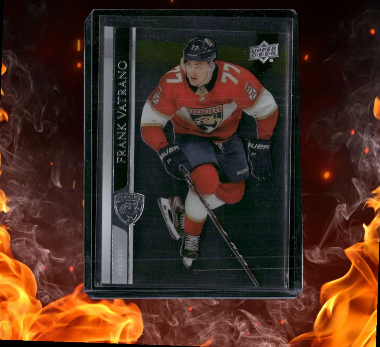 2020-21 Upper Deck Frank Vatrano Clear Cut SP #82