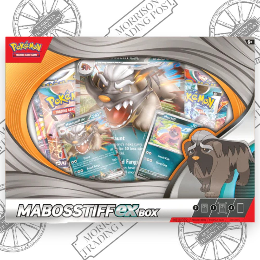 Pokemon TCG Mabosstiff EX Box
