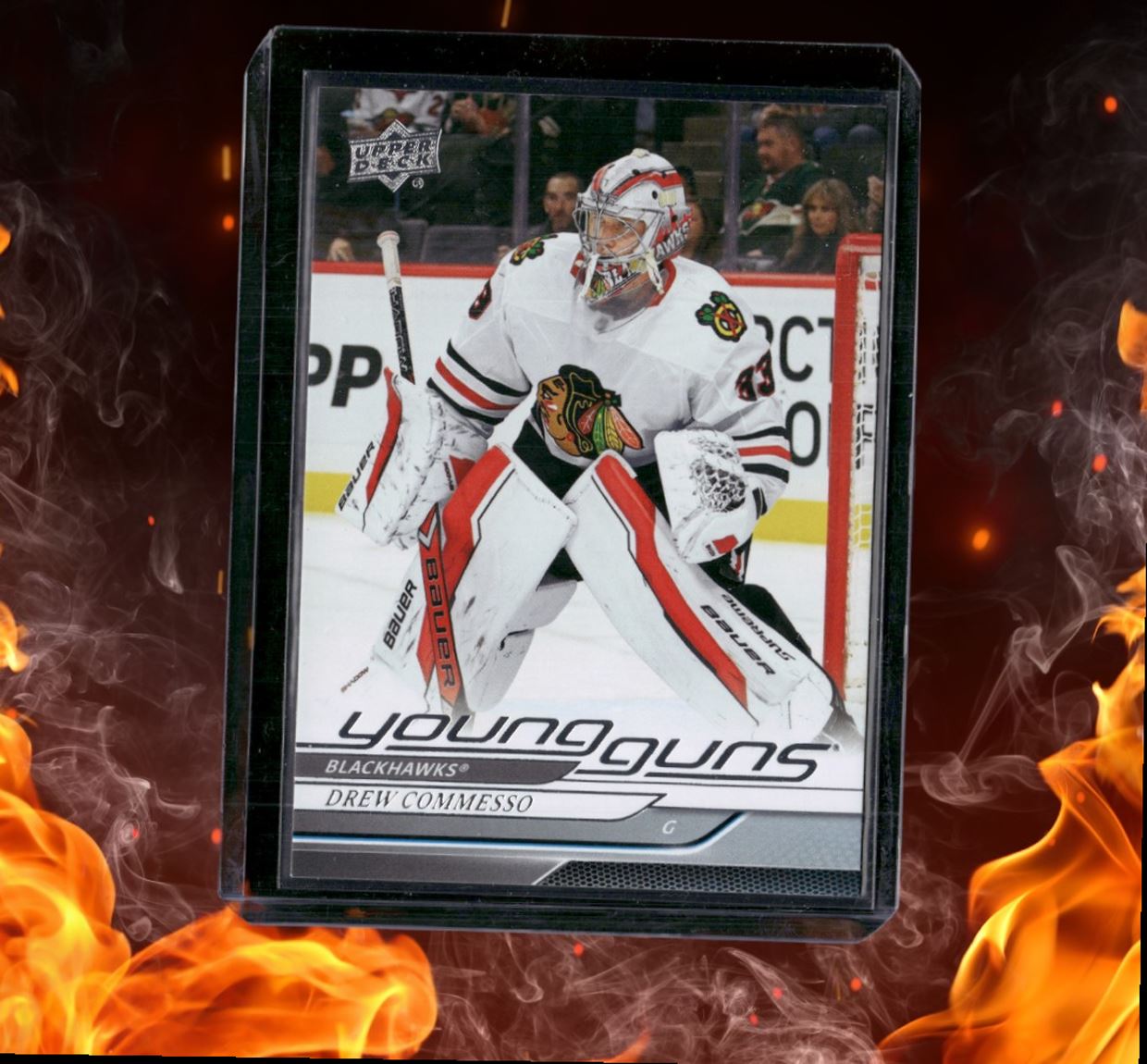 2024-25 Upper Deck Drew Commesso Young Guns (B) Rookie #488