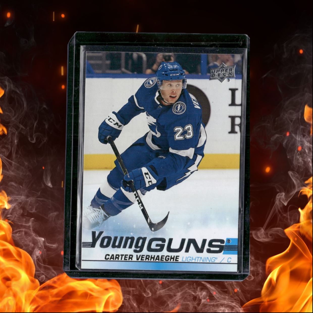 2019-20 Upper Deck Carter Verhaeghe Young Guns Rookie #224
