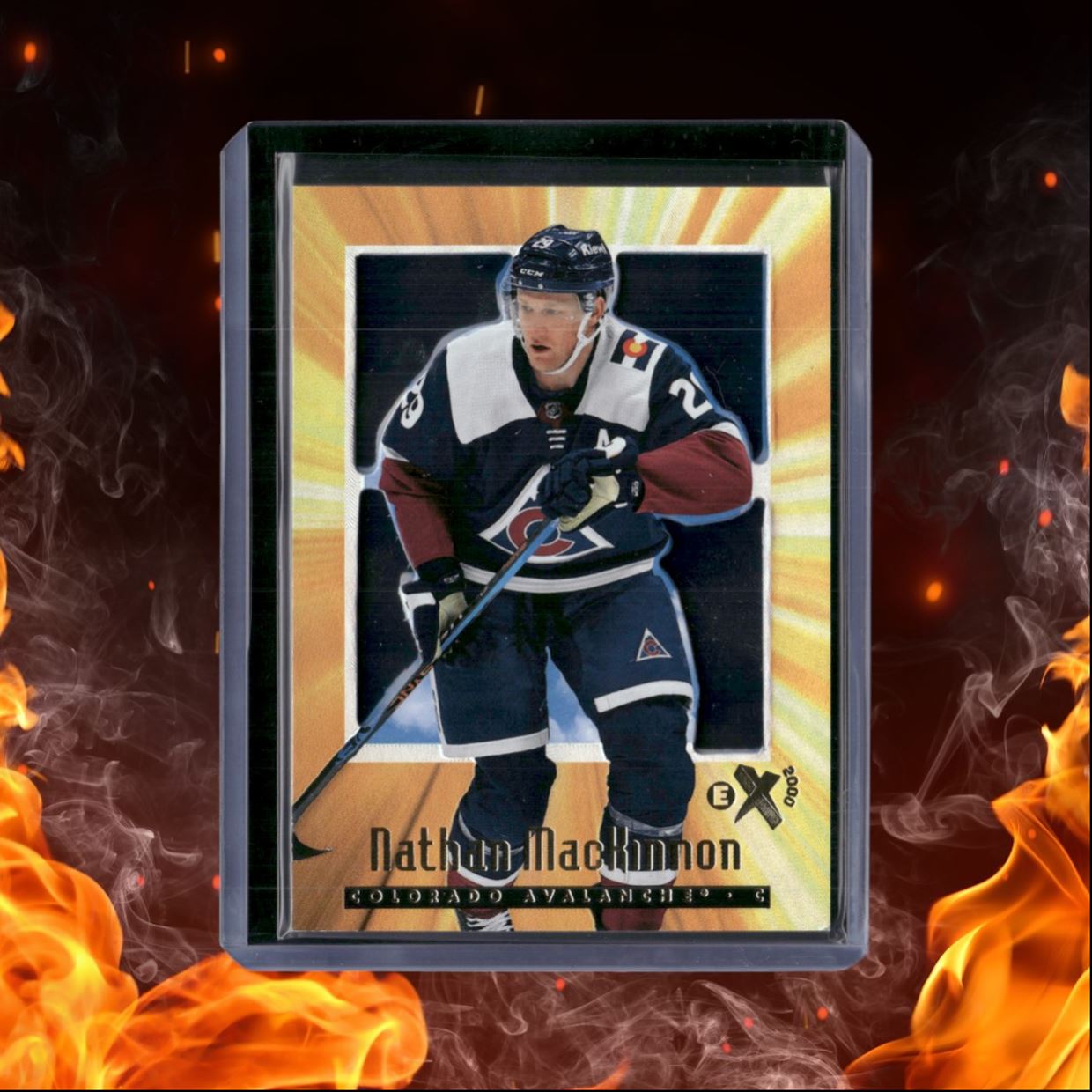 2023-24 SkyBox EX 2000 Nathan MacKinnon (A) #69