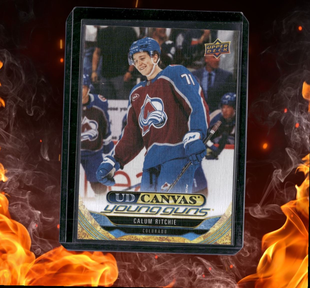 2024-25 Upper Deck Calum Ritchie Canvas Young Guns Rookie #C225