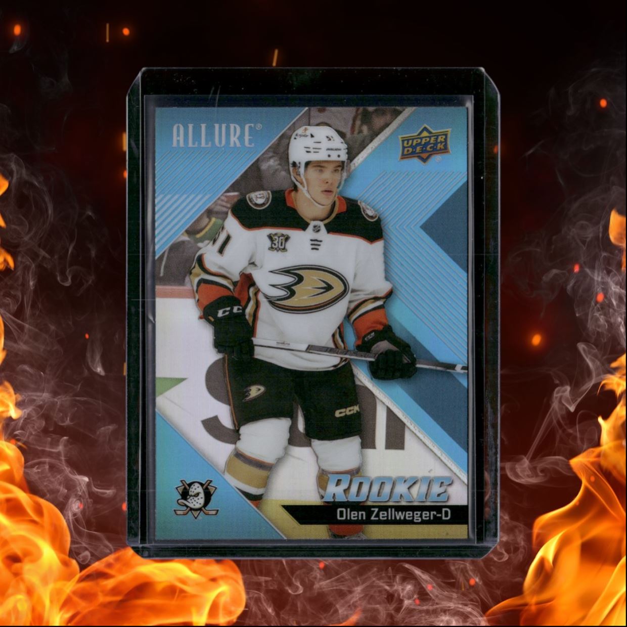 2024-25 Upper Deck Allure Olen Zellweger (B) Rookie #106