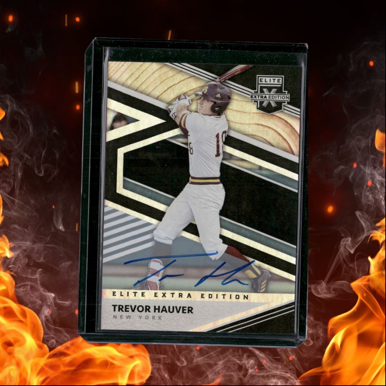 2020 Panini Elite Extra Edition Trevor Hauver Auto #51