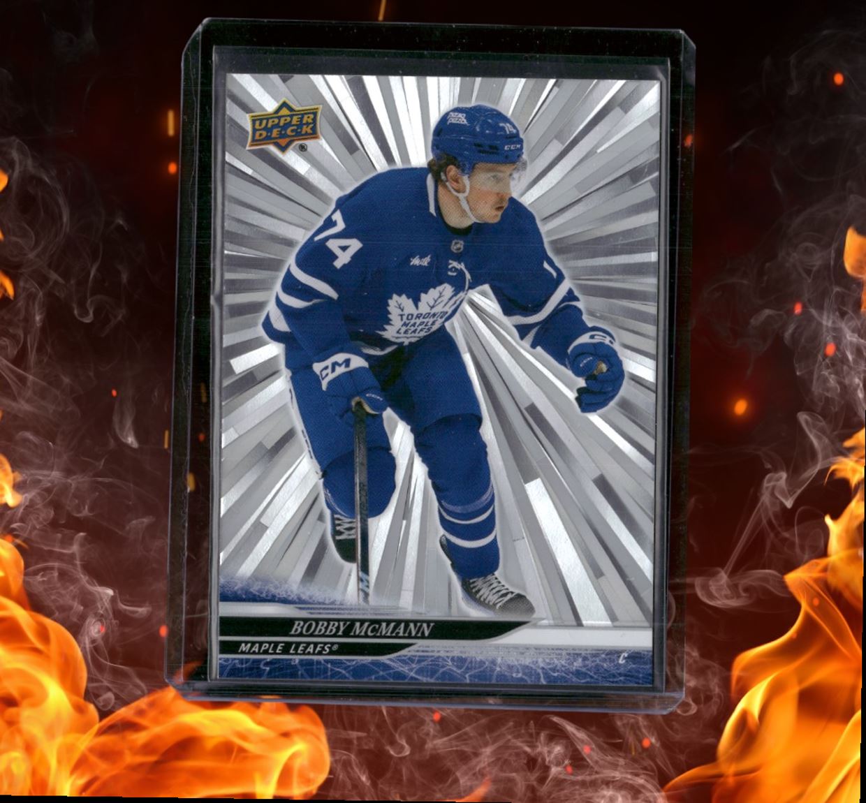 2024-25 Upper Deck Bobby McMann Outburst Silver #416