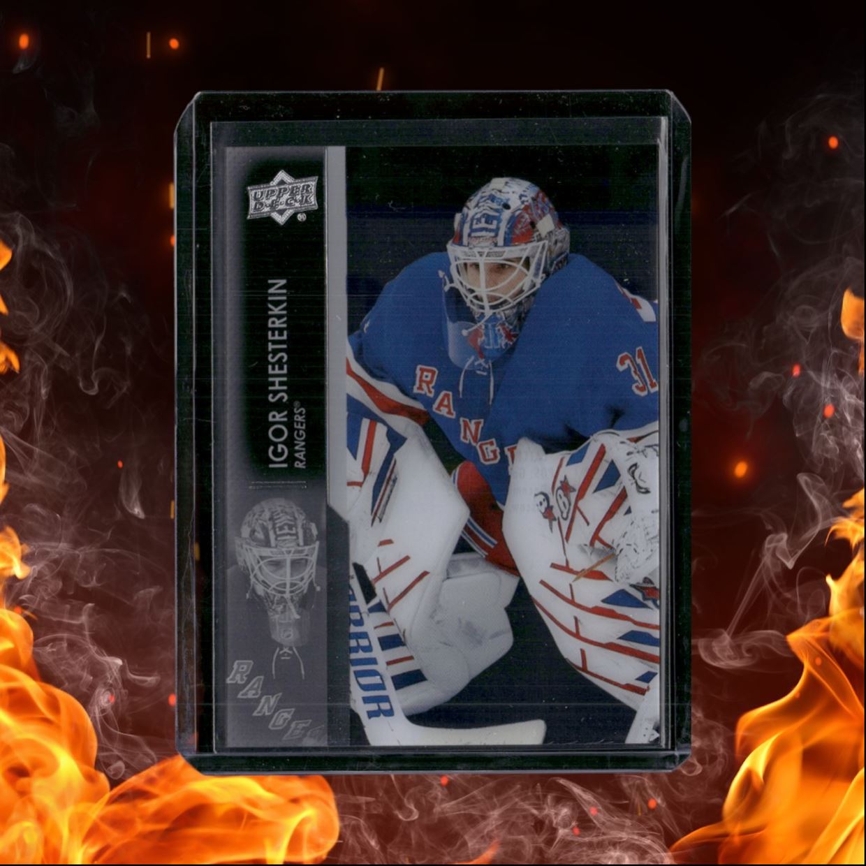 2021-22 Upper Deck Igor Shesterkin Clear Cut SP (B) #371