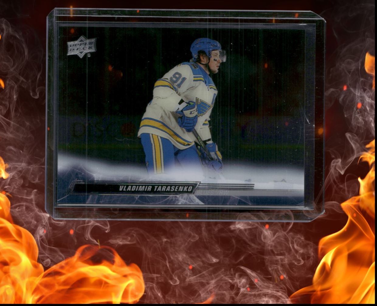 2022-23 Upper Deck Vladimir Tarasenko Clear Cut SP #404