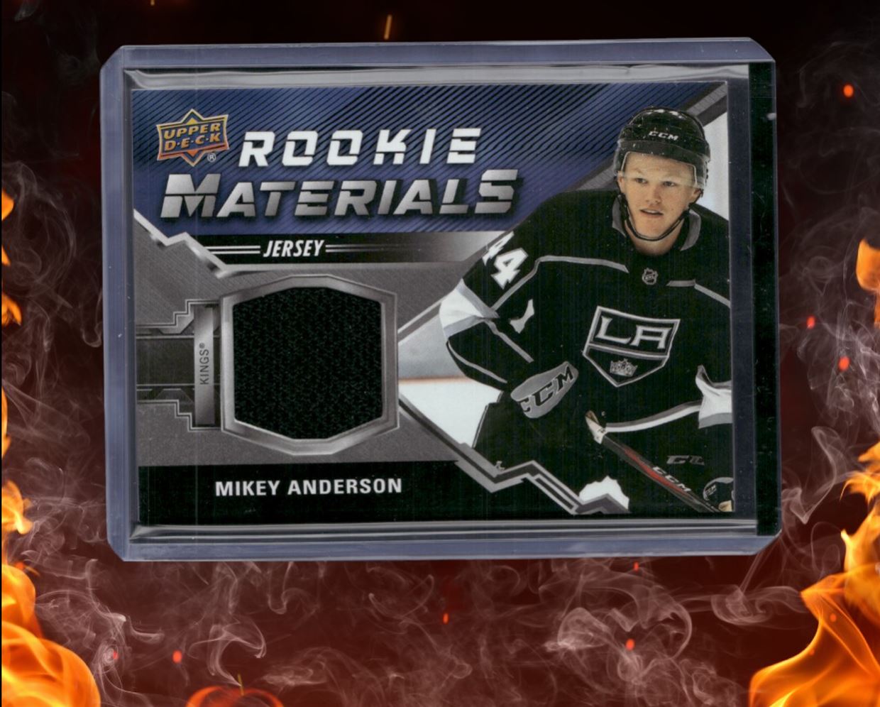 2020-21 Upper Deck Mikey Anderson Materials Jersey Rookie #RM-MA
