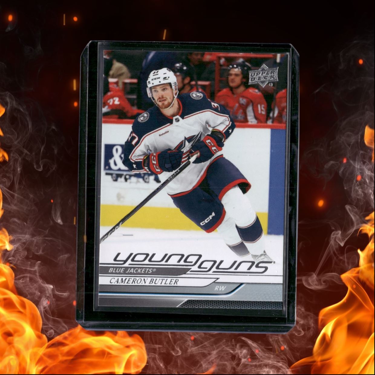 2024-25 Upper Deck Cameron Butler Young Guns (A) Rookie #455