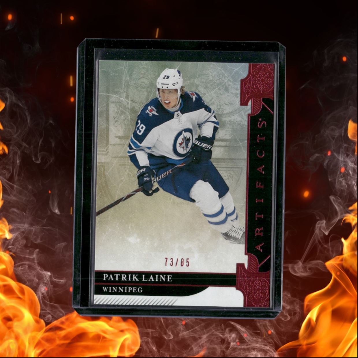 2019-20 Upper Deck Artifacts Patrik Laine Pink ERROR 73/85 #60