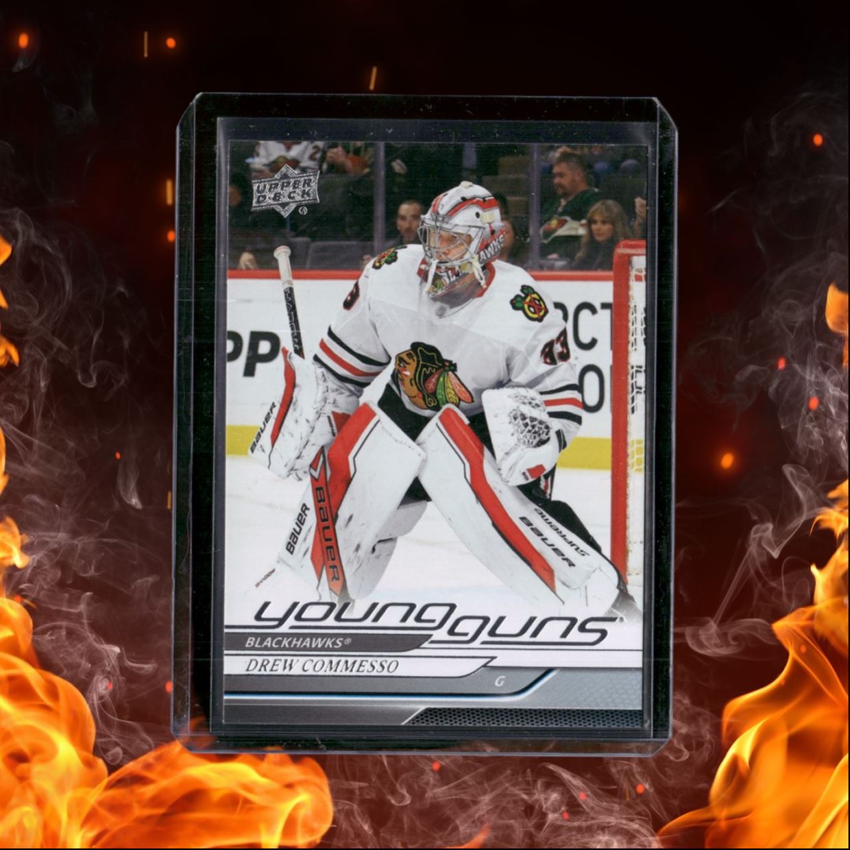 2024-25 Upper Deck Drew Commesso Young Guns (A) Rookie #488