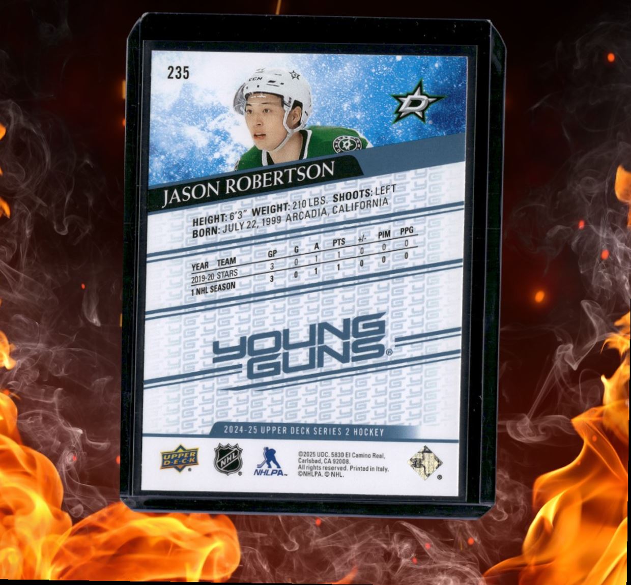 2024-25 Upper Deck Jason Robertson Young Guns Renewed (B) #235
