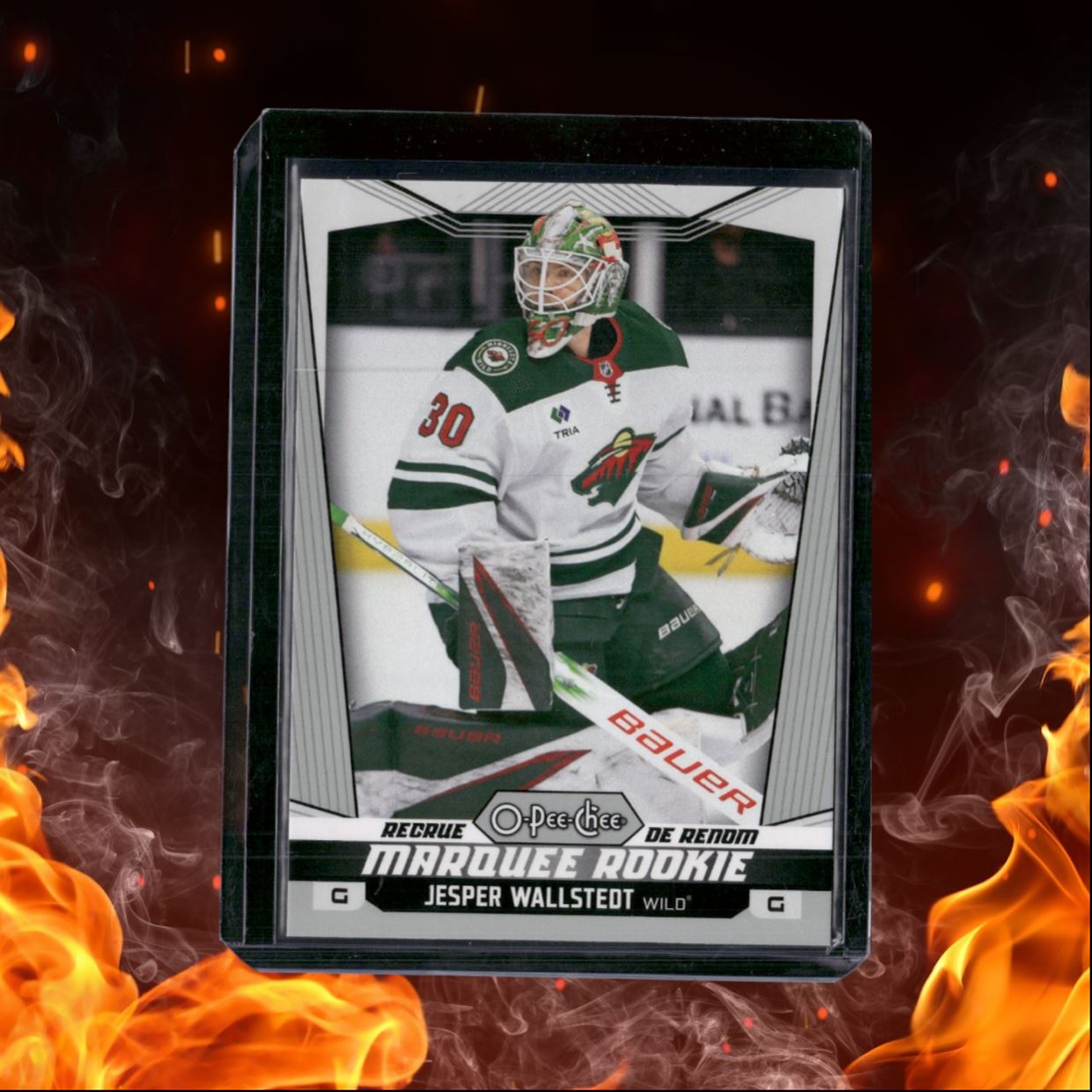 2024-25 O-Pee-Chee Jesper Wallstedt Marquee (A) Rookie #541