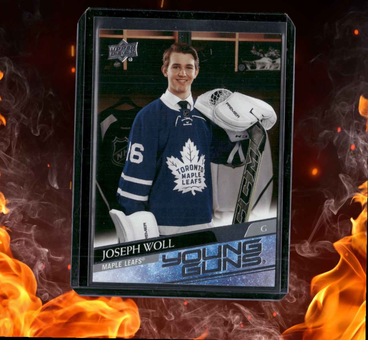2020-21 Upper Deck Joseph Woll Young Guns (A) Rookie #208