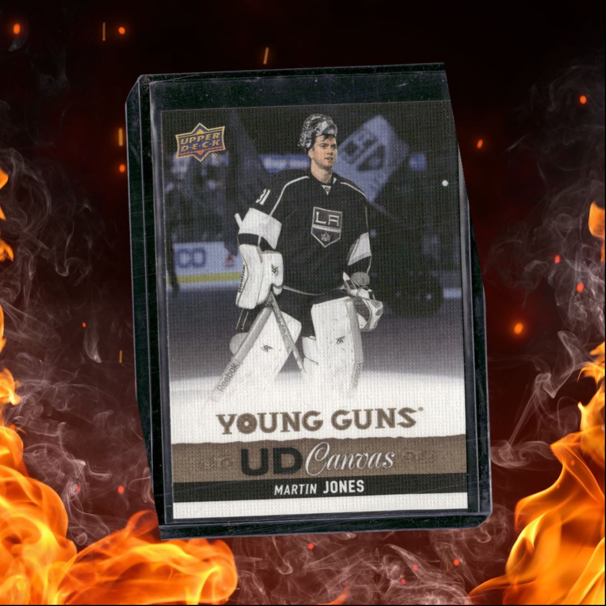 2014-15 Upper Deck Martin Jones UD Canvas Young Guns Rookie #C214