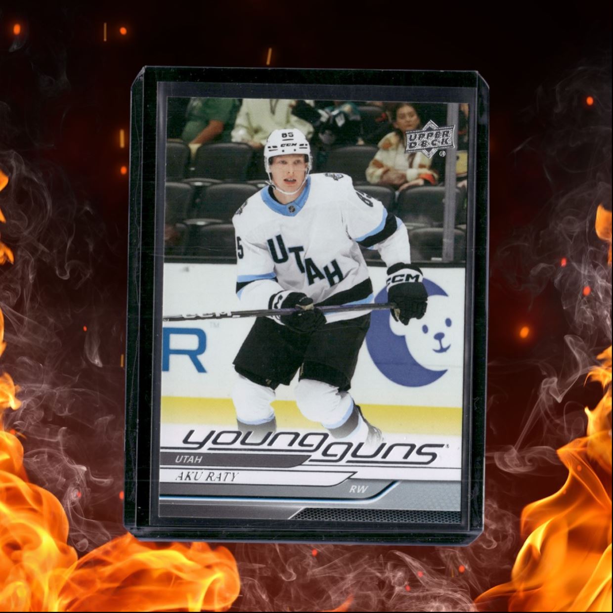 2024-25 Upper Deck Aku Raty Young Guns (D) Rookie #458