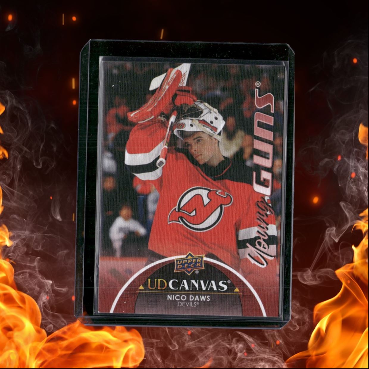 2022-23 Upper Deck Nico Daws Canvas Young Guns Rookie #C370