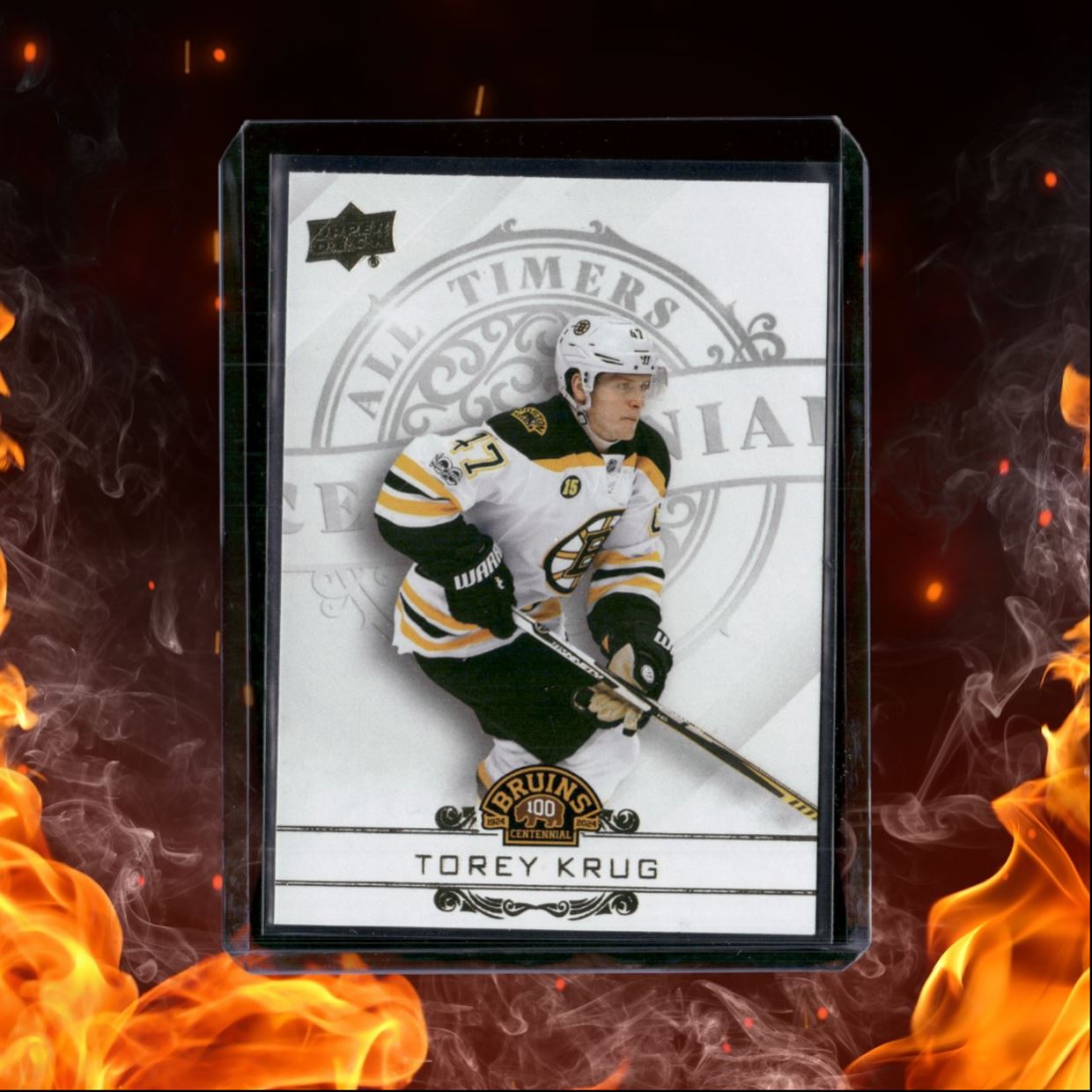 2023-24 Upper Deck Boston Bruins Centennial Torey Krug All-Timers Gold #100-9
