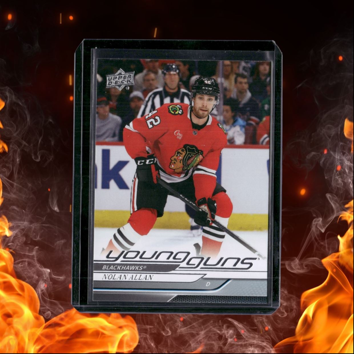 2024-25 Upper Deck Nolan Allan Young Guns (D) Rookie #491
