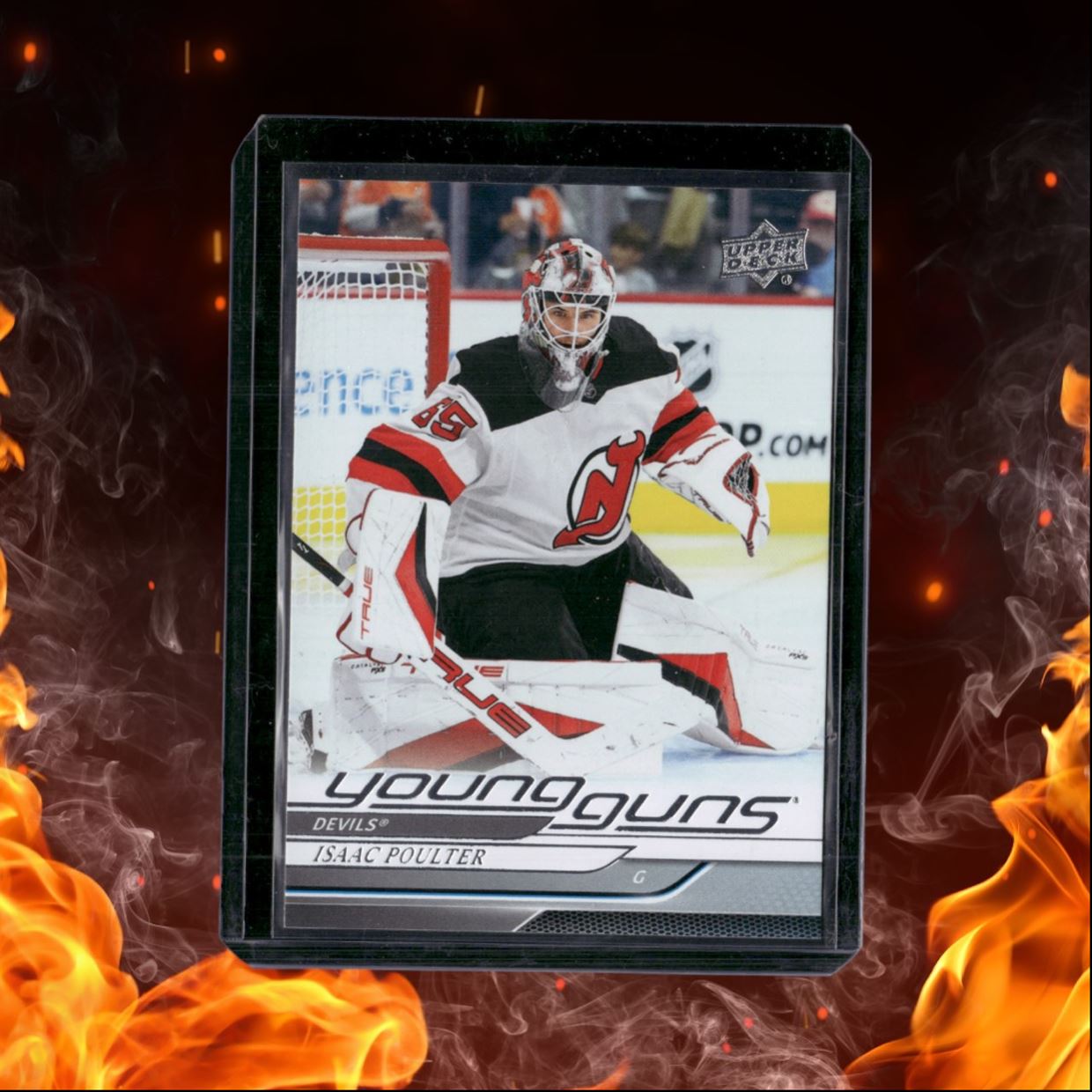 2024-25 Upper Deck Isaac Poulter Young Guns (A) Rookie #494