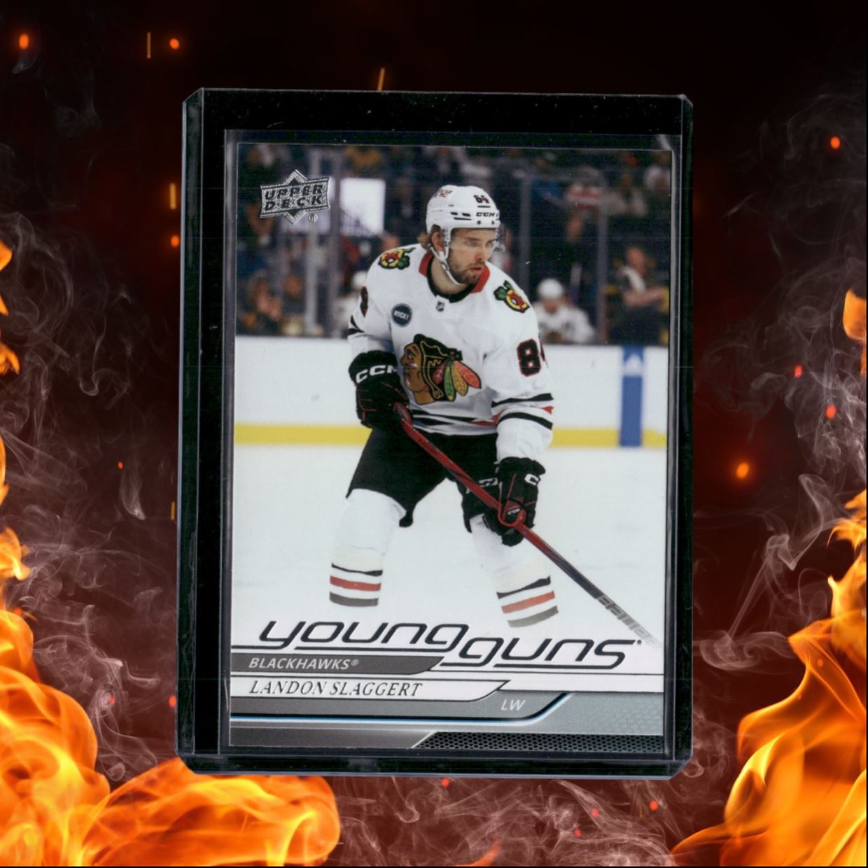 2024-25 Upper Deck Landon Slaggert Young Guns (B) Rookie #203