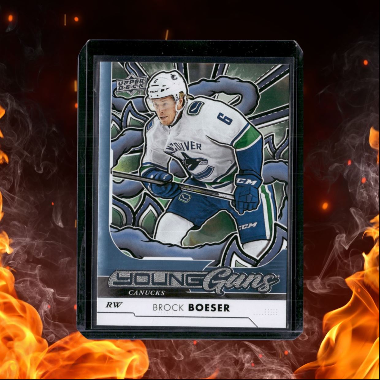 2024-25 Upper Deck Brock Boeser Young Guns Renewed #247
