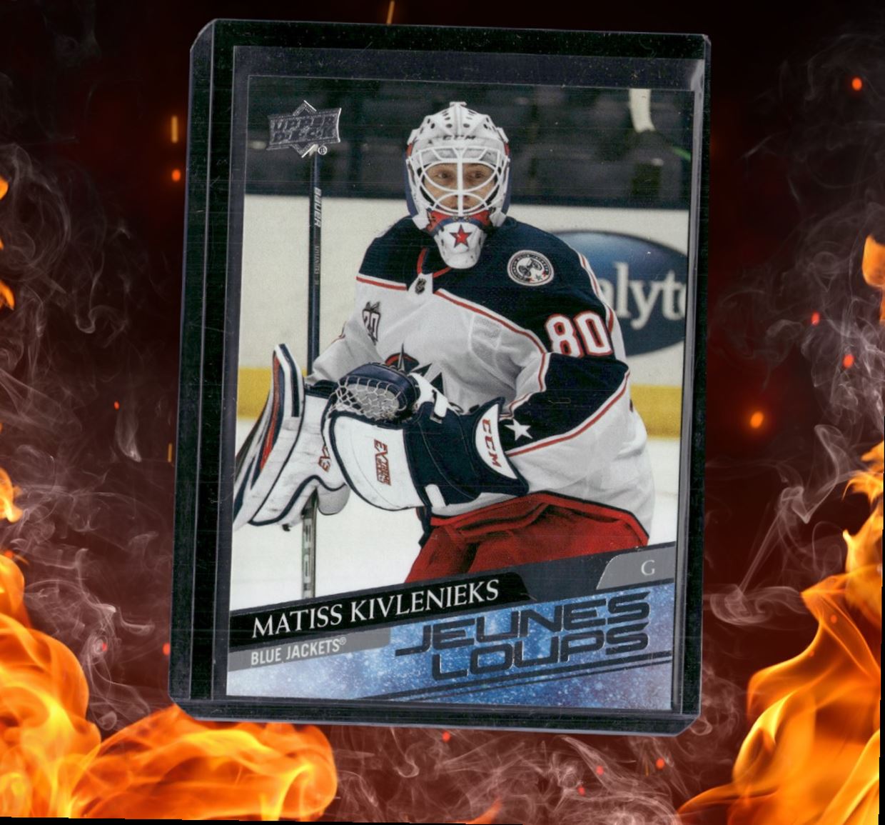 2020-21 Upper Deck Matiss Kivlenieks Young Guns (A) Rookie #480