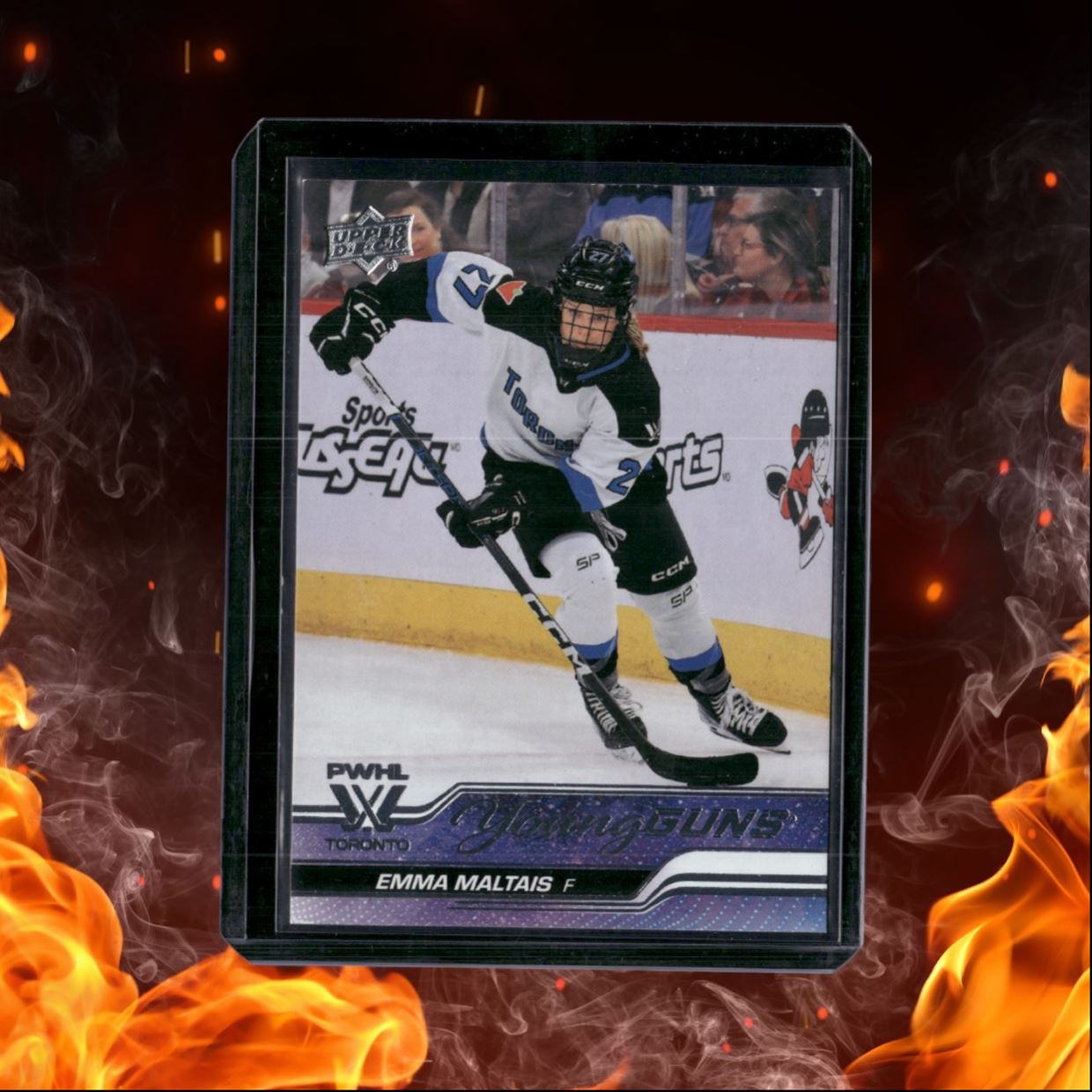 2024-25 Upper Deck PWHL Emma Maltais Young Guns Rookie #59