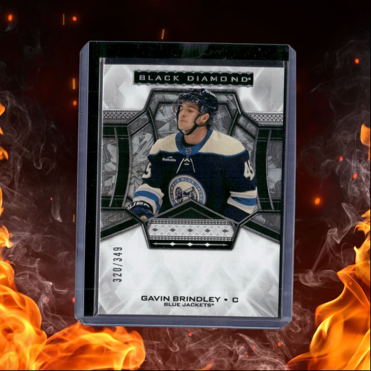 2024-25 Upper Deck Black Diamond Gavin Brindley Rookie 320/349 #BDB-GB