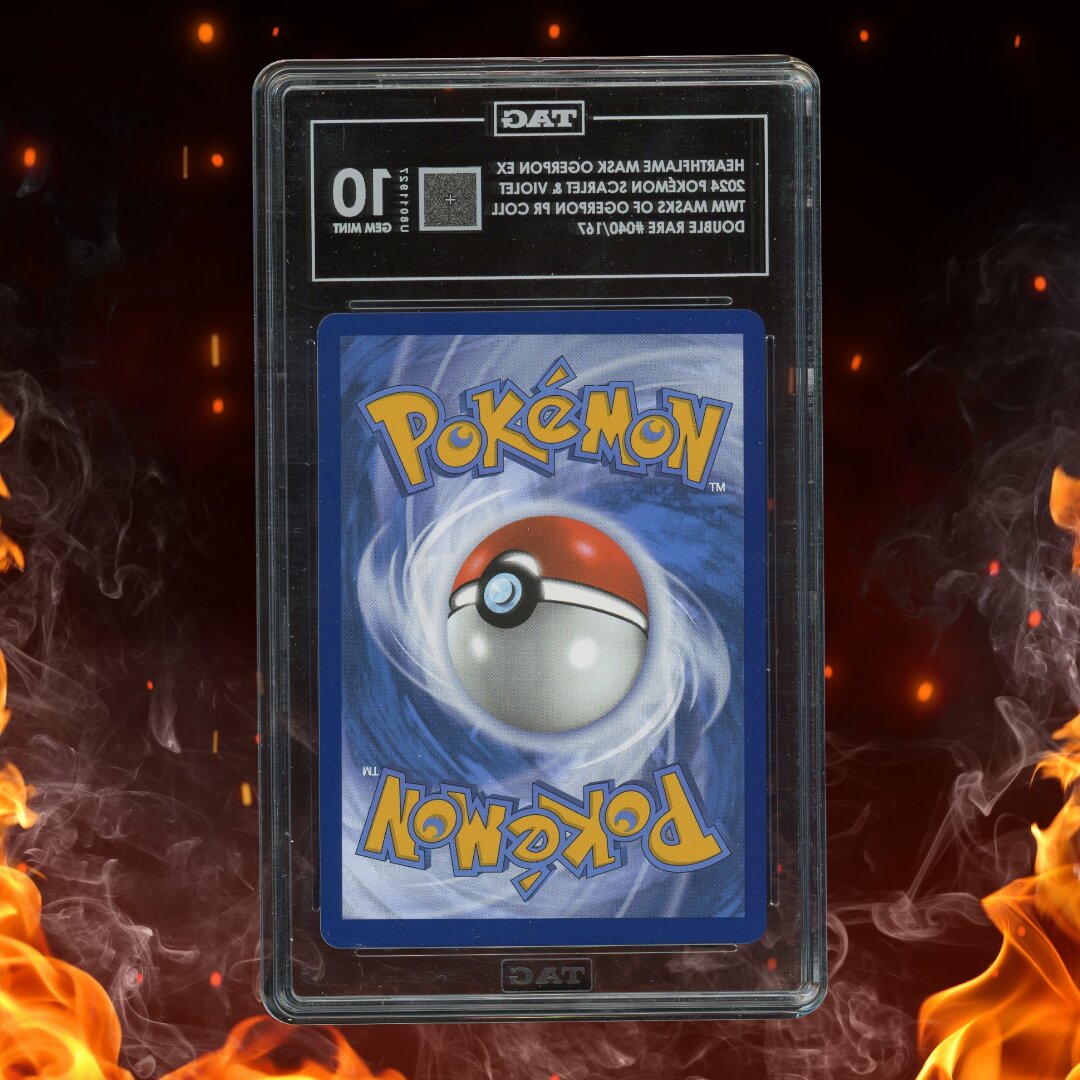 Pokemon Scarlet & Violet Hearthflame Mask Ogerpon 040/167 TAG 10