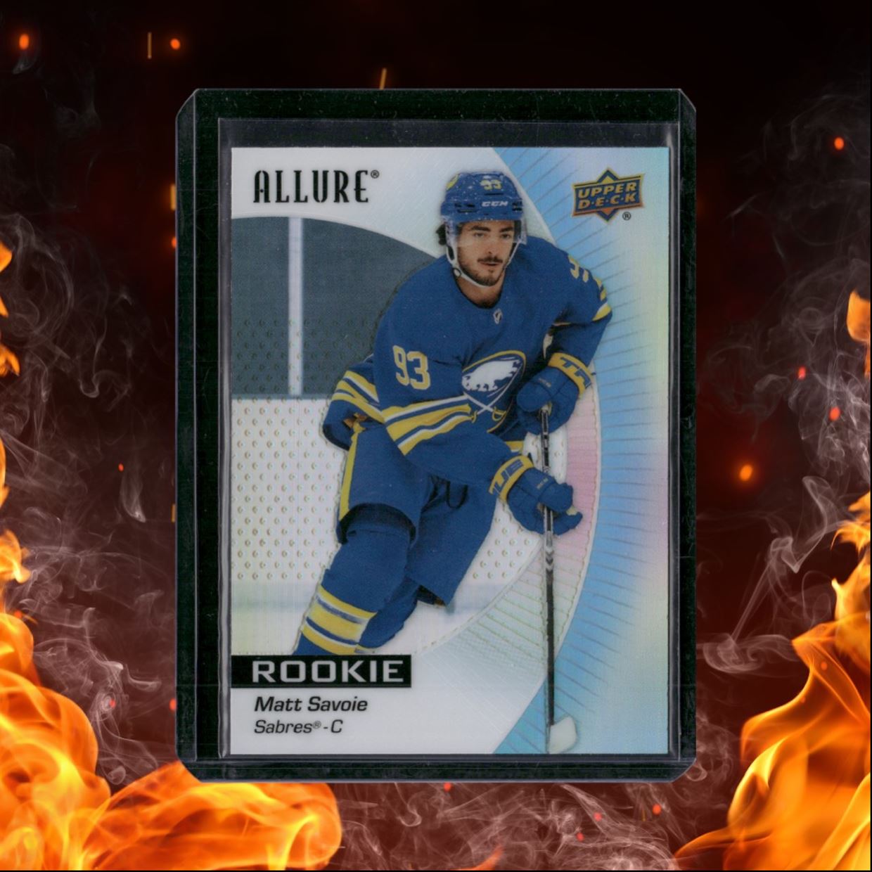 2023-24 Upper Deck Allure Matt Savoie Rookie #128