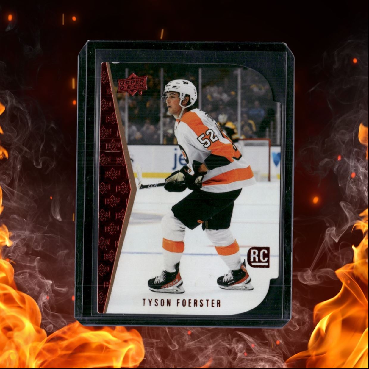 2023-24 Upper Deck Tyson Foerster 1994-95 Red Die-Cut Rookie #RDT-9
