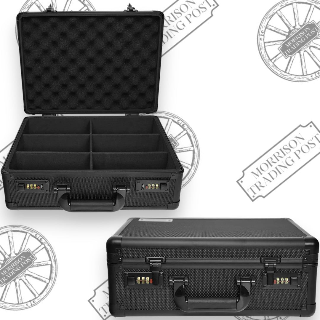 EVORETRO Toploader Card Storage Case w/ Combination Lock | Holds Up To 600 Toploaders