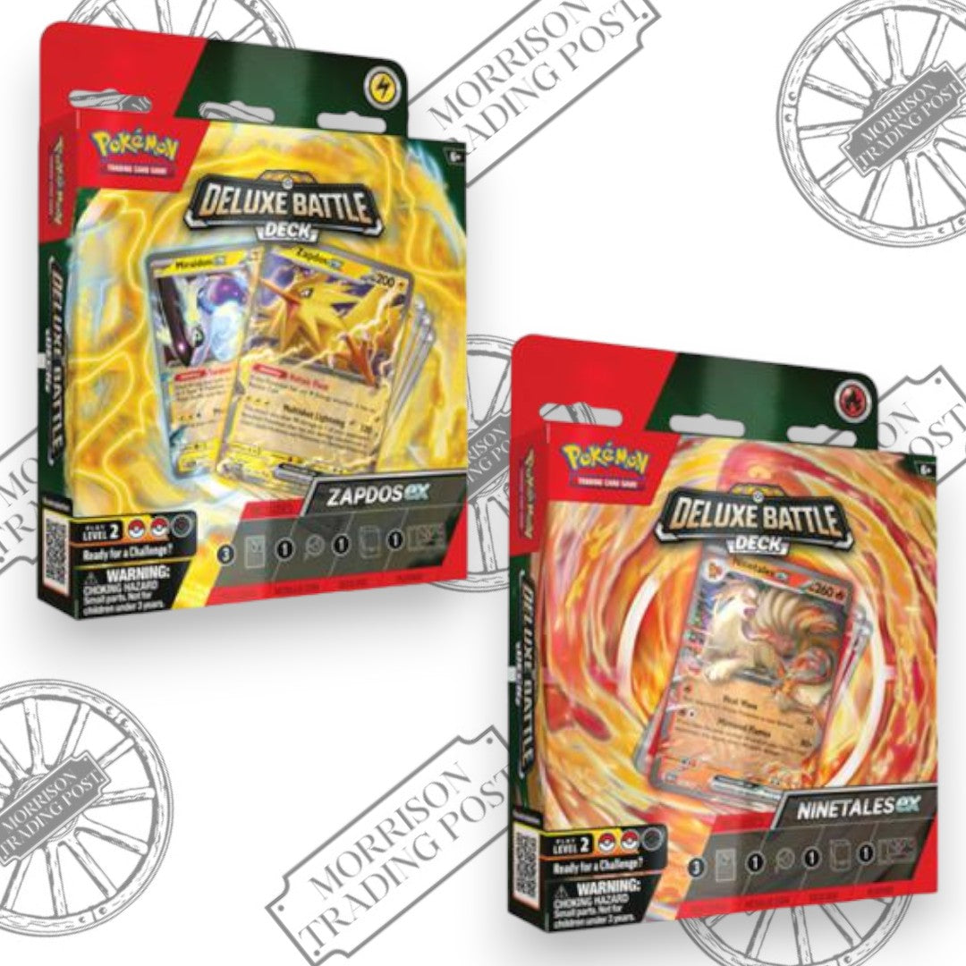 Pokemon TCG Ninetales & Zapdos Ex Battle Decks