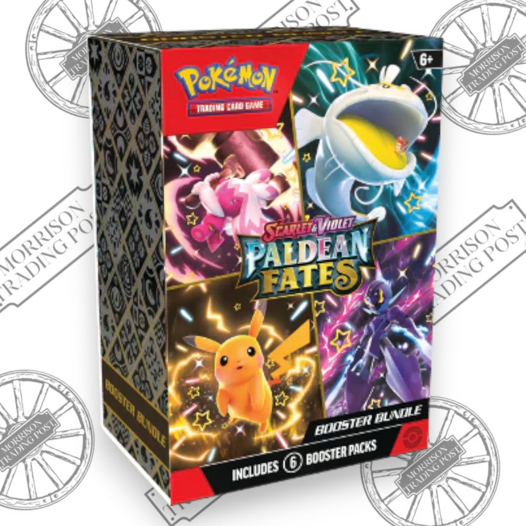 Pokemon Scarlet & Violet Paldean Fates Booster Bundle