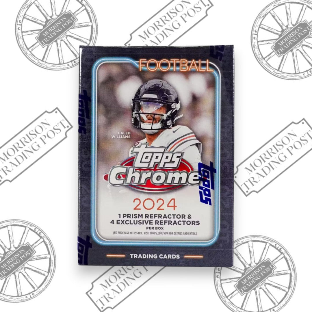 2024 Topps Chrome Football Blaster Box
