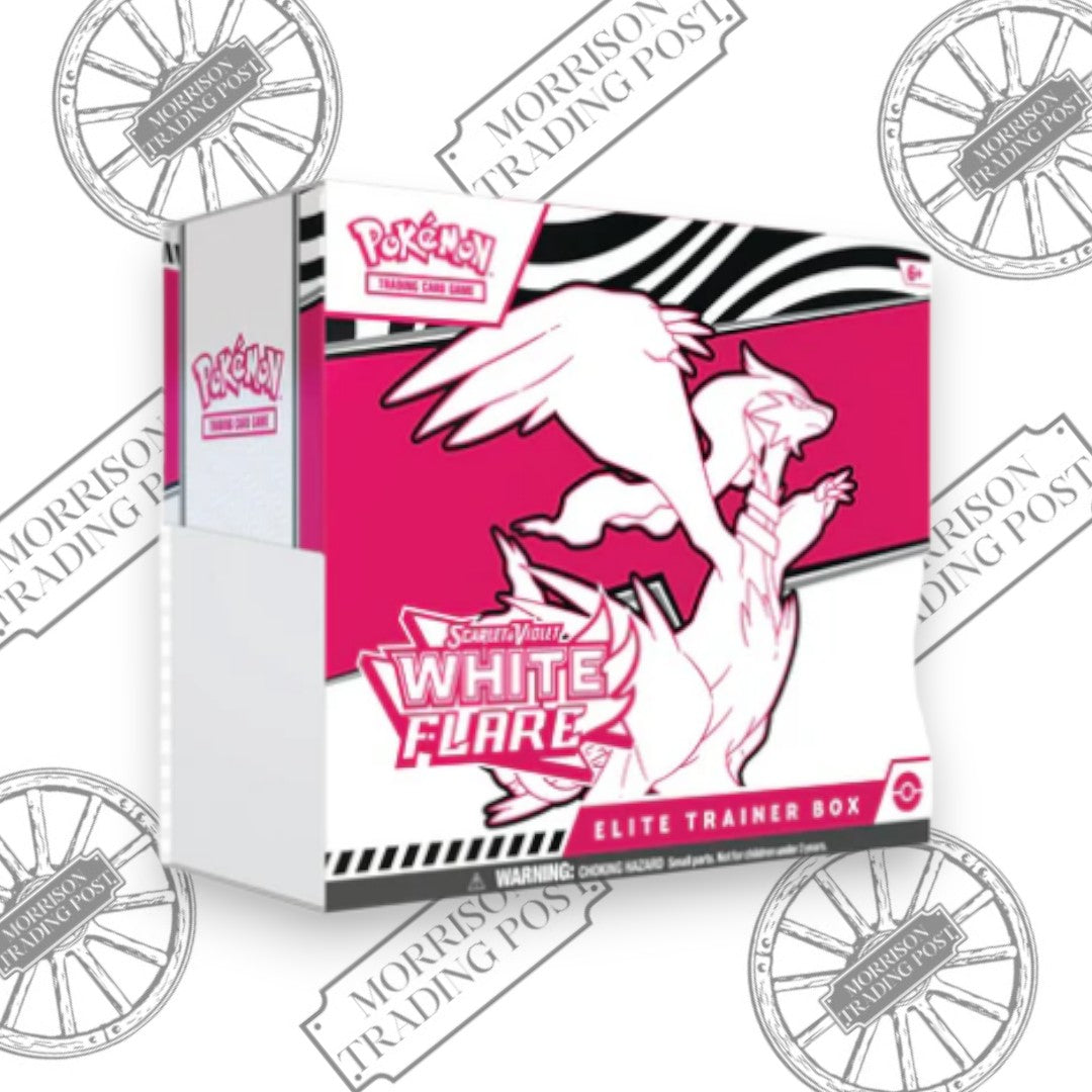 Pokemon Scarlet & Violet White Flare Elite Trainer Box