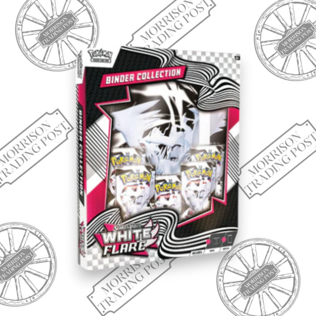 Pokemon Scarlet & Violet White Flare Binder Collection