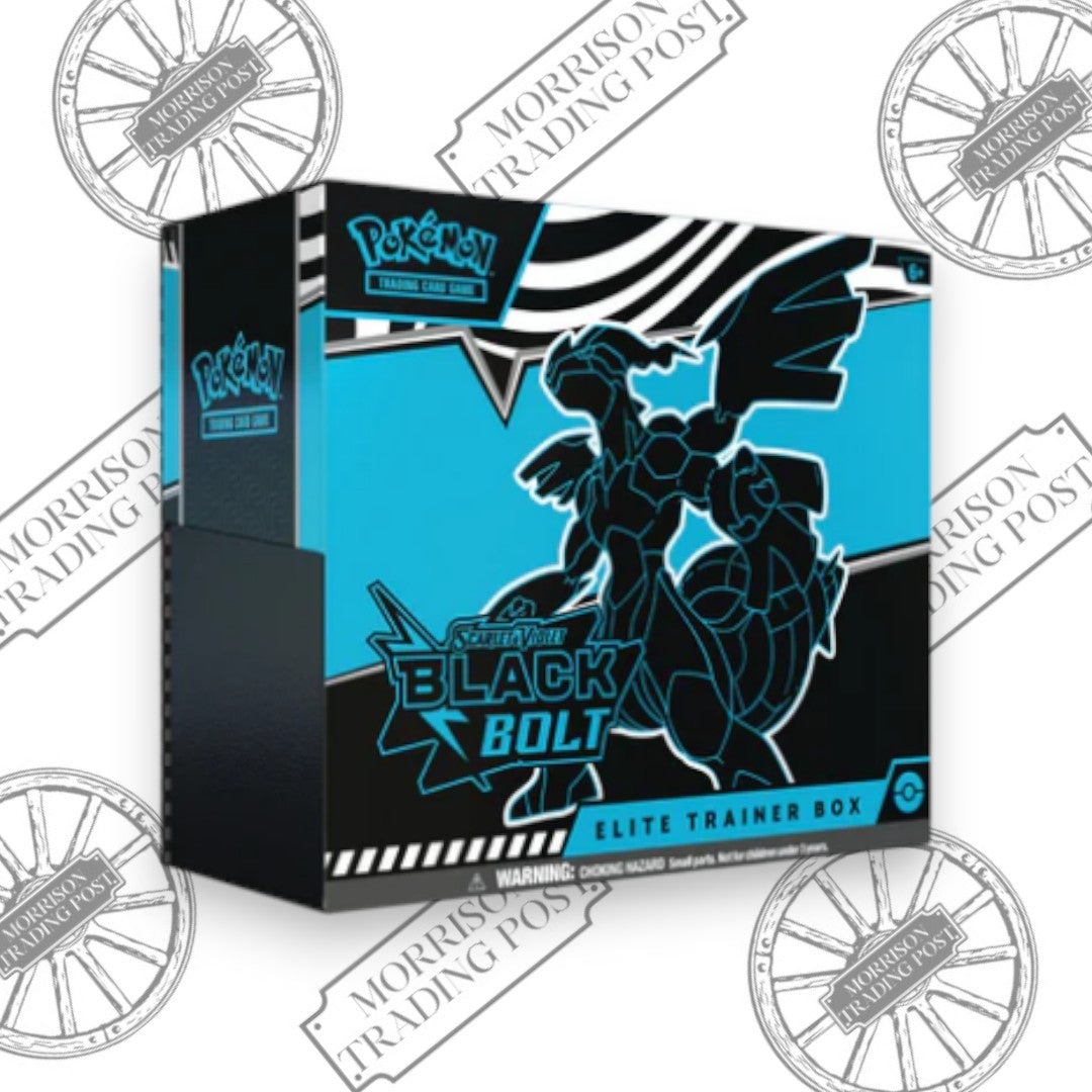 Pokemon Scarlet & Violet Black Bolt Elite Trainer Box