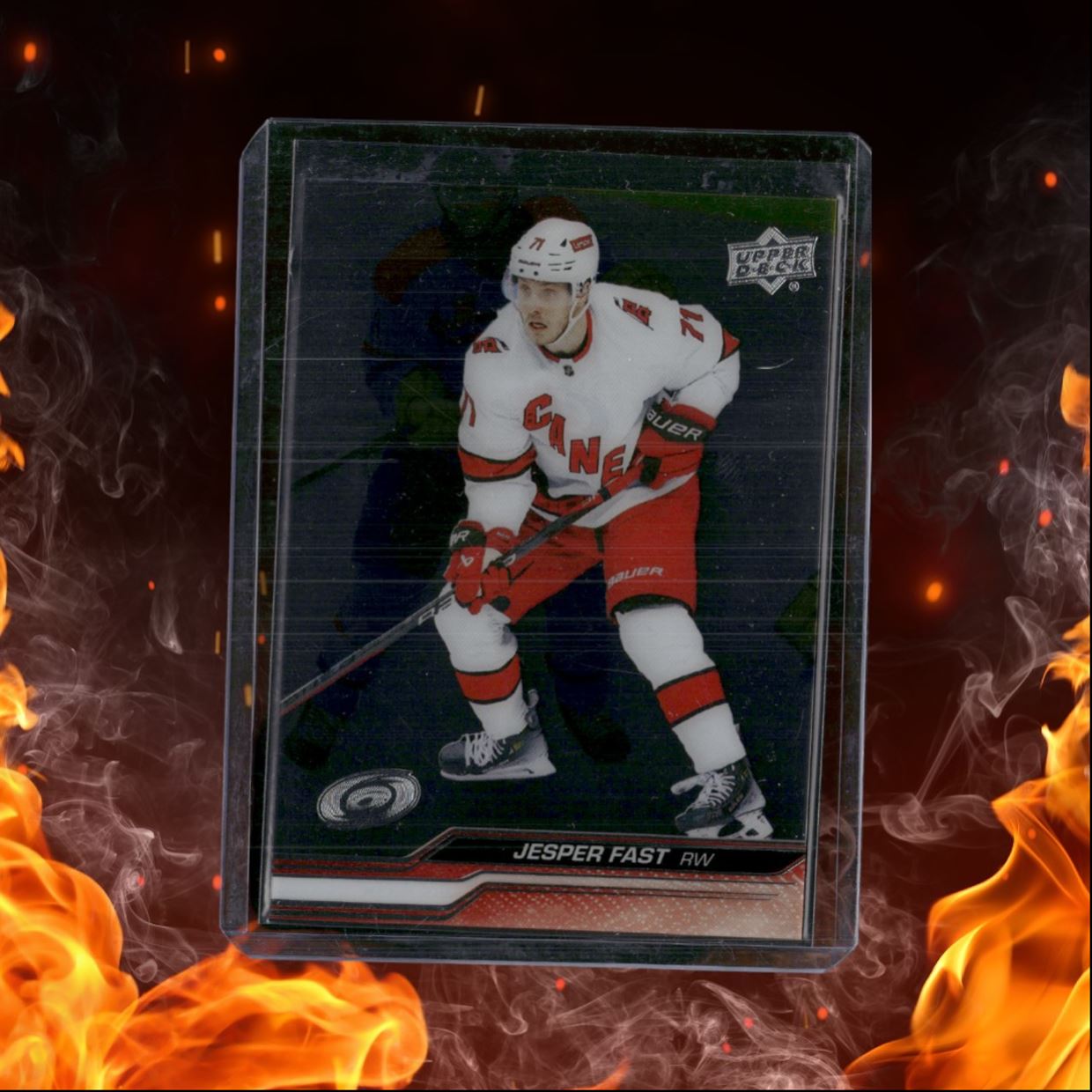 2023-24 Upper Deck Jesper Fast Clear Cut SSP #524