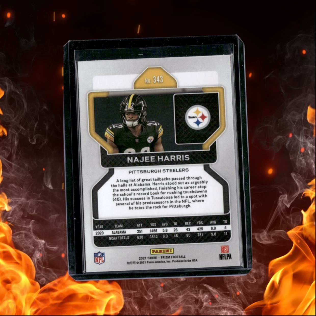 2021 Panini Prizm Najee Harris (A) Rookie #343