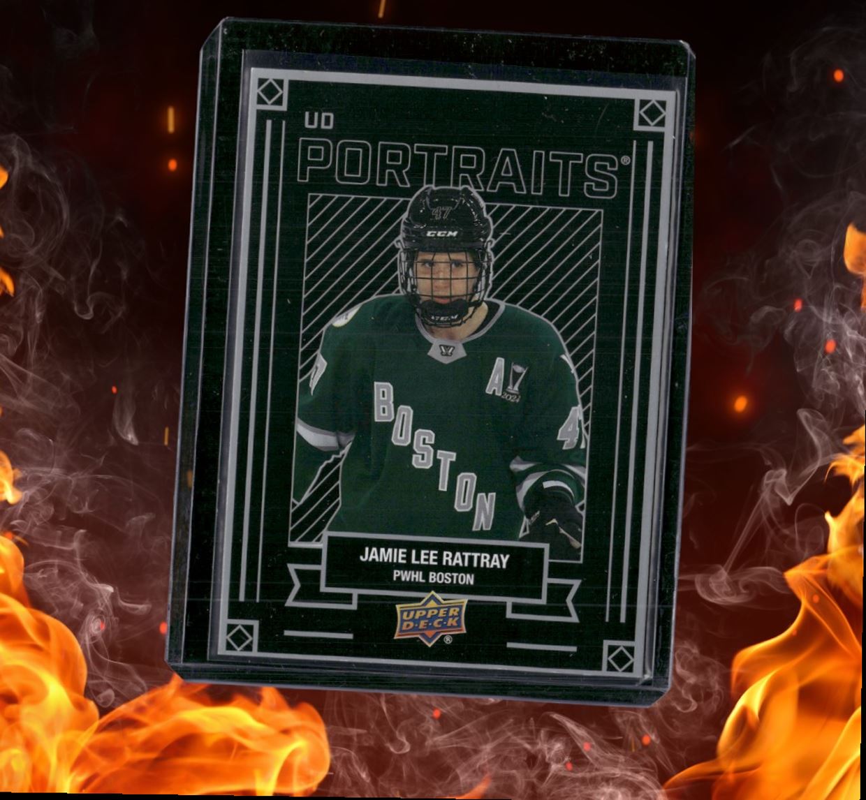 2024-25 Upper Deck PWHL Jamie Lee Rattray UD Portraits #P-12