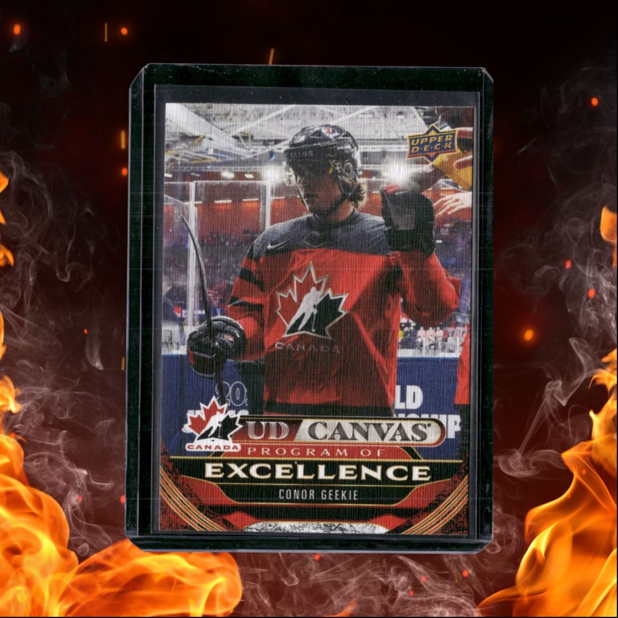 2024-25 Upper Deck Conor Geekie Program of Excellence Canvas Rookie #C262