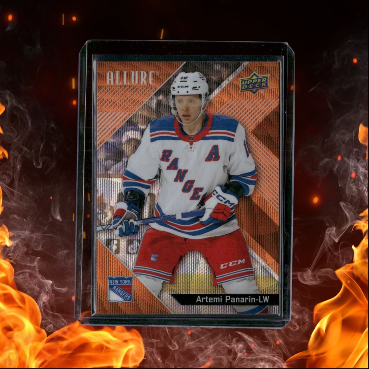 2024-25 Upper Deck Allure Artemi Panarin Orange Slice SP #60