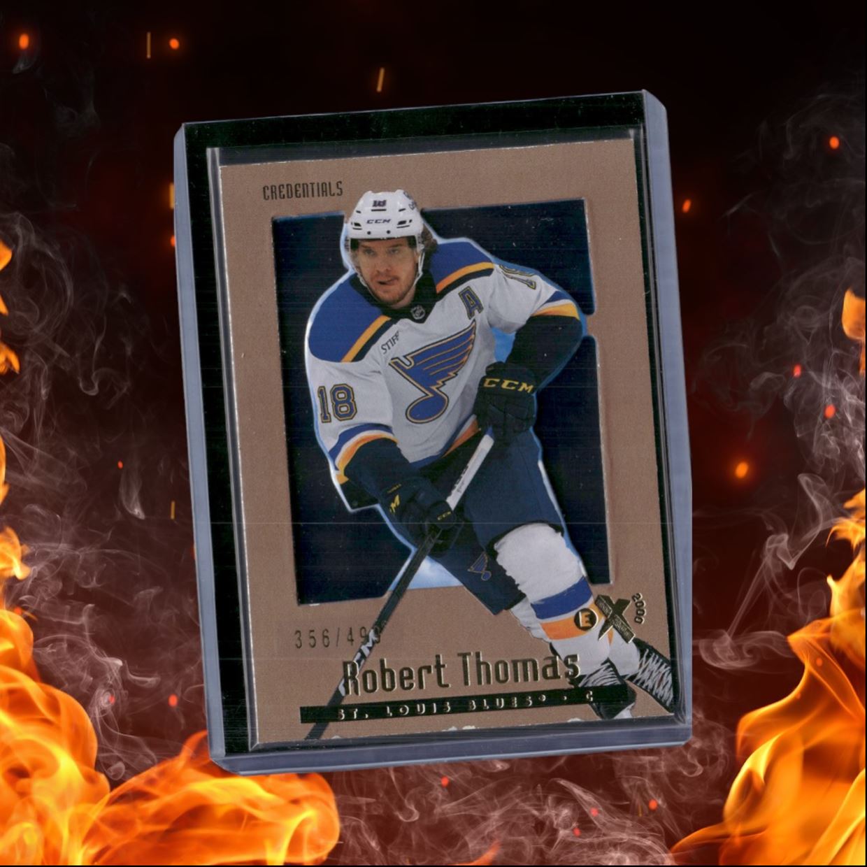 2023-24 SkyBox EX 2000 Robert Thomas Credentials 356/499 #65