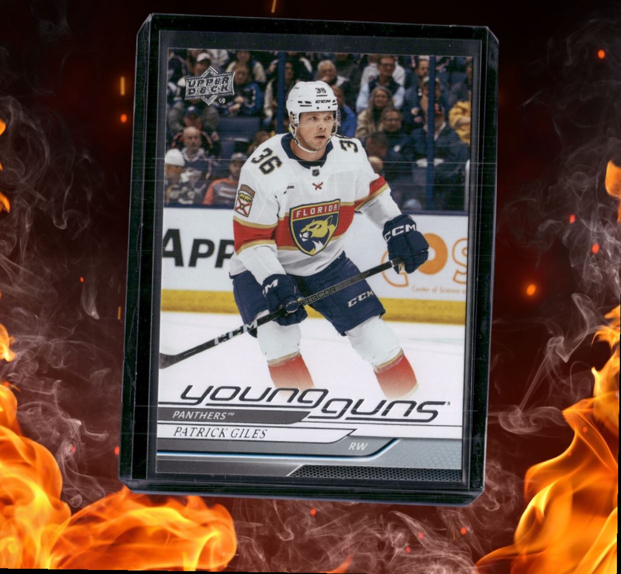 2024-25 Upper Deck Patrick Giles Young Guns (E) Rookie #476