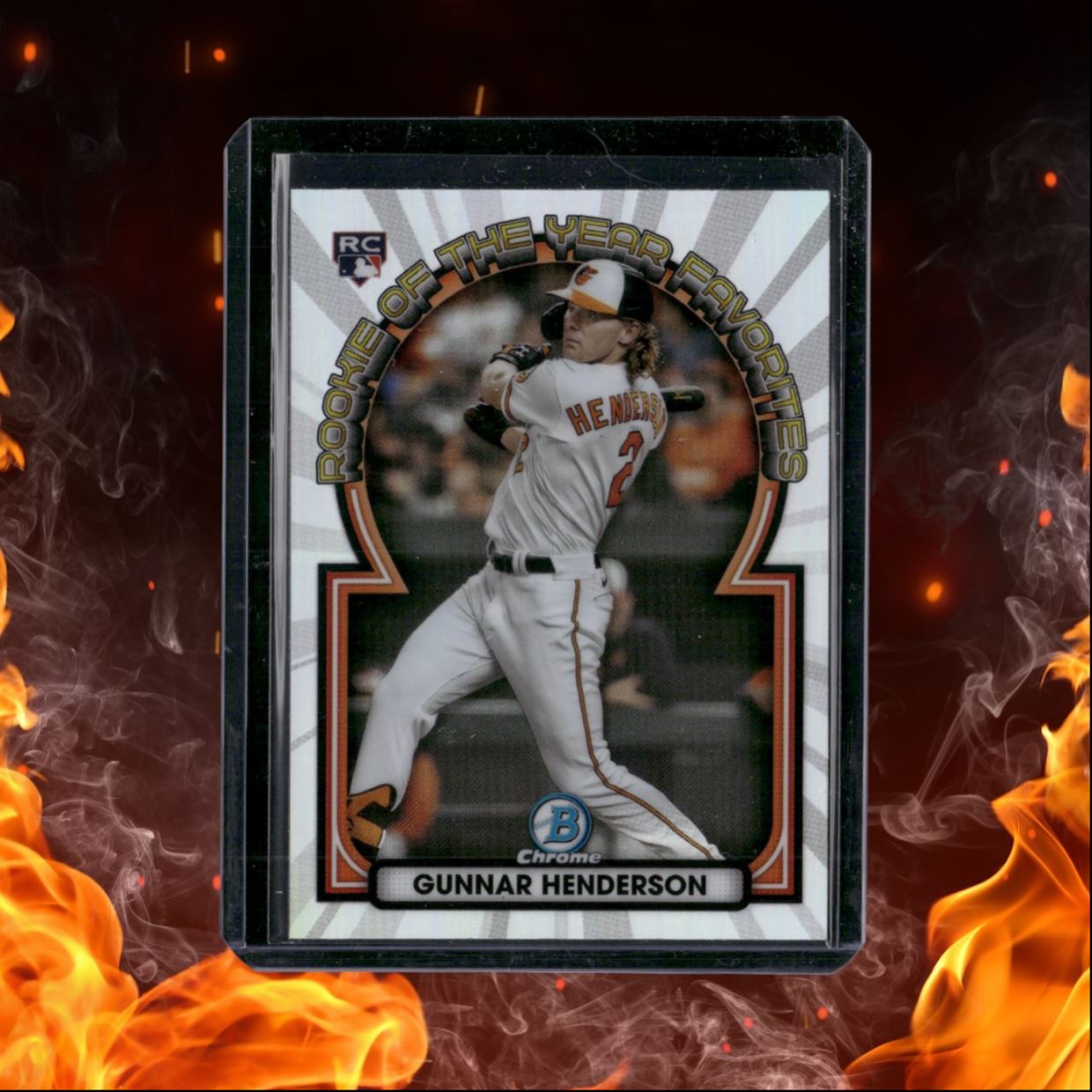 2023 Bowman Rookie of the Year Favorites Gunnar Henderson Rookie #ROYF-15