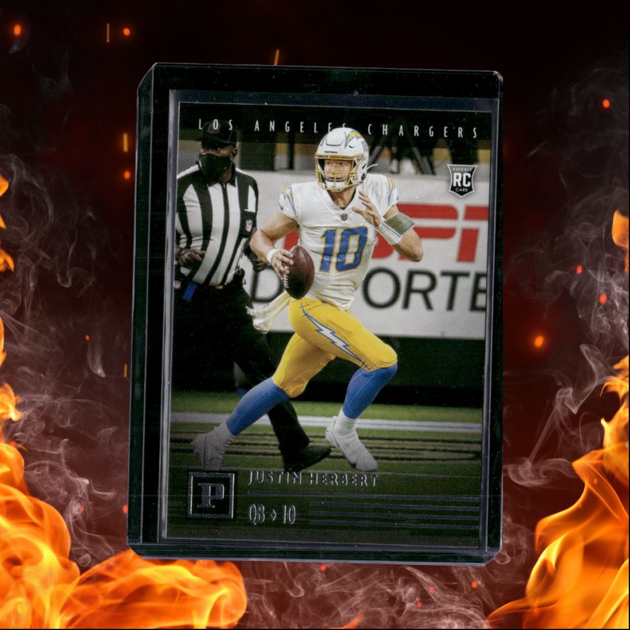 2020 Panini Chronicles Justin Herbert Panini Rookie #PA-3