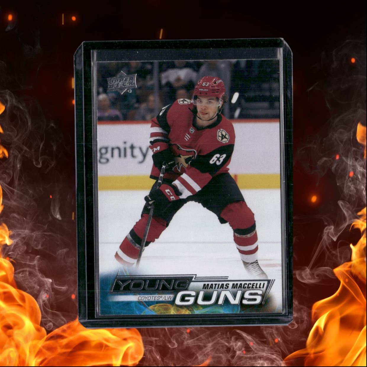2022-23 Upper Deck Matias Maccelli Young Guns (A) Rookie #216